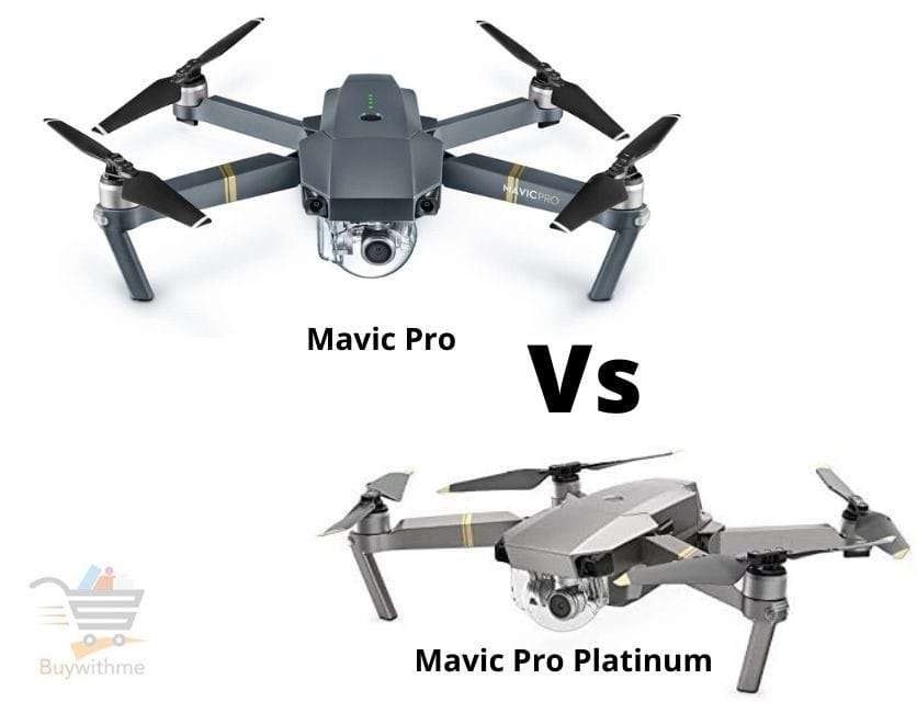 Mavic Pro vs Mavic Pro Platinum