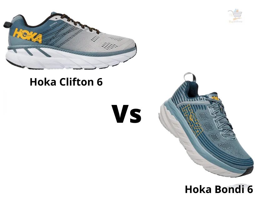 Hoka Clifton 6 vs Bondi 6