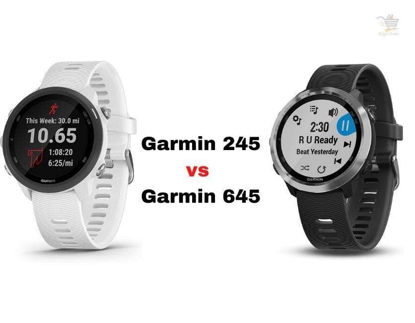 Garmin 245 vs 645
