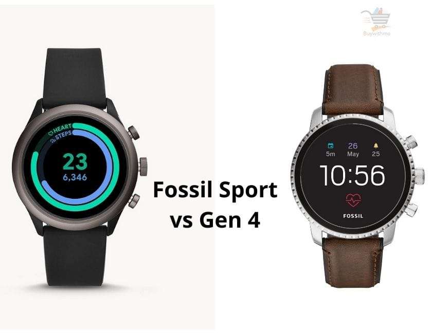Fossil Sport vs Gen 4